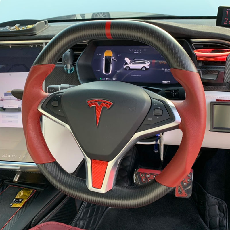 Tesla (テスラ) モデルS・X／専用ステアリング／ハンドル 