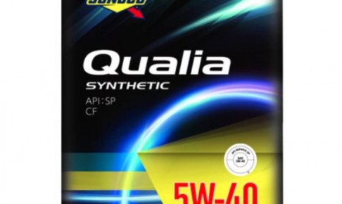 SUNOCO スノコ エンジンオイル Qualia 5W-40 4 リットル 缶