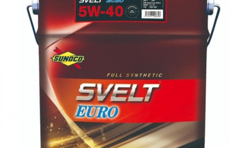 SUNOCO スノコ エンジンオイル SVELT EURO 5W-40 [FULL SYNTHETIC] 20 リットルペル 缶