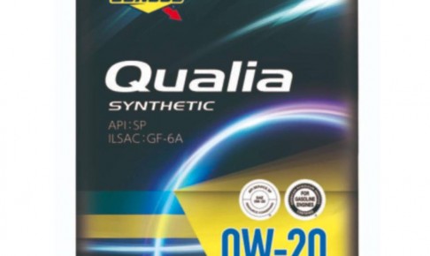 SUNOCO スノコ エンジンオイル Qualia 0W-20 4リットル 缶,4LX4 (４本セット)